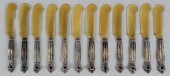 SET OF 12 GEORG JENSEN SILVER