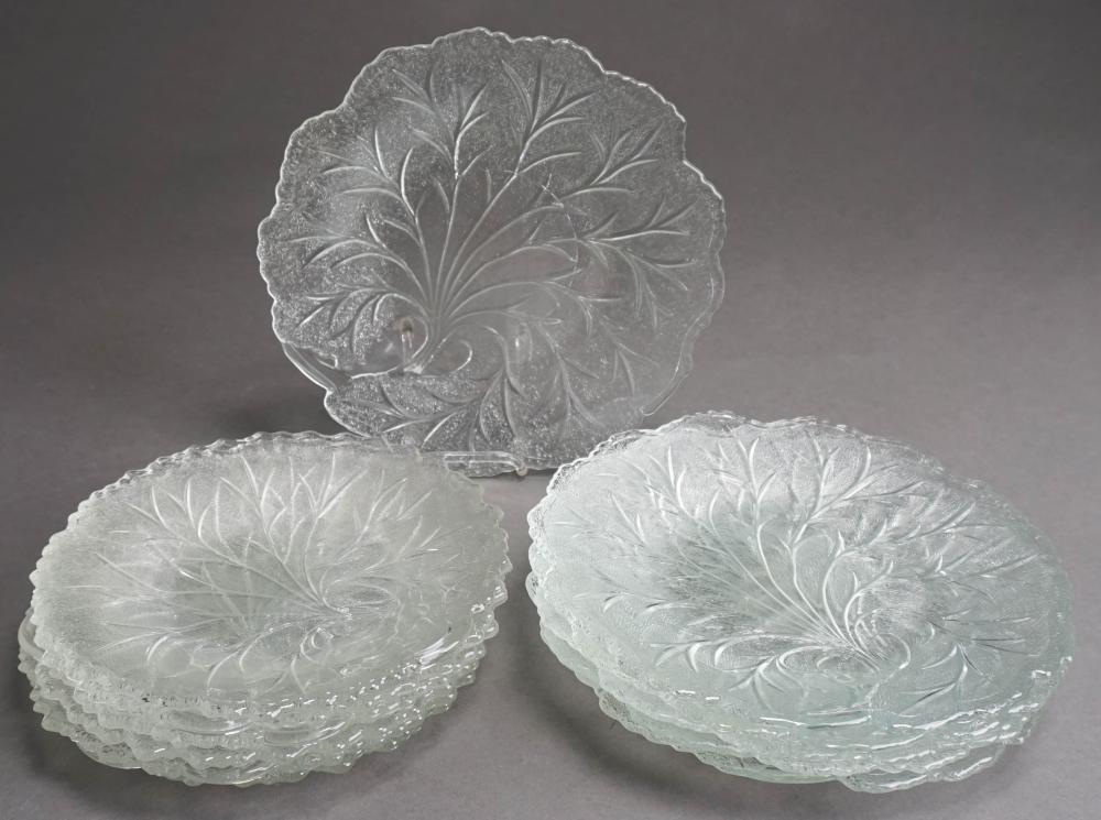 SET OF 12 INDIANA GLASS 'PEBBLE