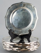 SET OF 12 INTERNATIONAL SILVER