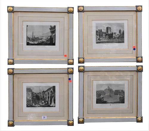 SET OF 12 ITALIAN SCHOOL STUDIES OF