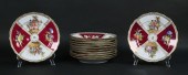 SET OF 12 RK DRESDEN PORCELAIN