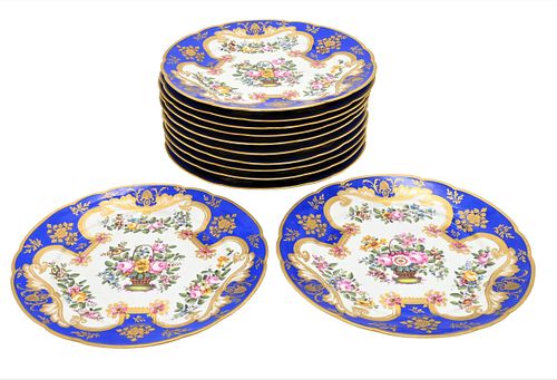 SET OF 12 ROCKINGHAM BRAMELD