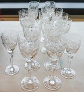 SET OF 12 ROGASKA CUT AND ETCH