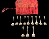 SET OF 12 ROGERS LUNT & BOWLEN