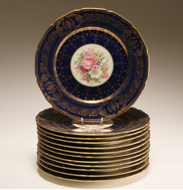 Set of 12 Rosenthal Ivory