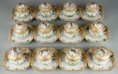 SET OF 12 ROYAL COPENHAGEN 'FL