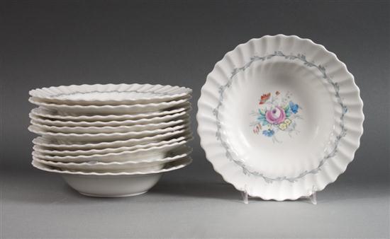 Set of 12 Royal Doulton china