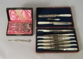 Set of 12 silver plated fruit