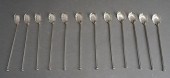 SET OF 12 STERLING SILVER SIPP