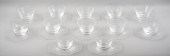 SET OF 12 STEUBEN SMALL BOWLS