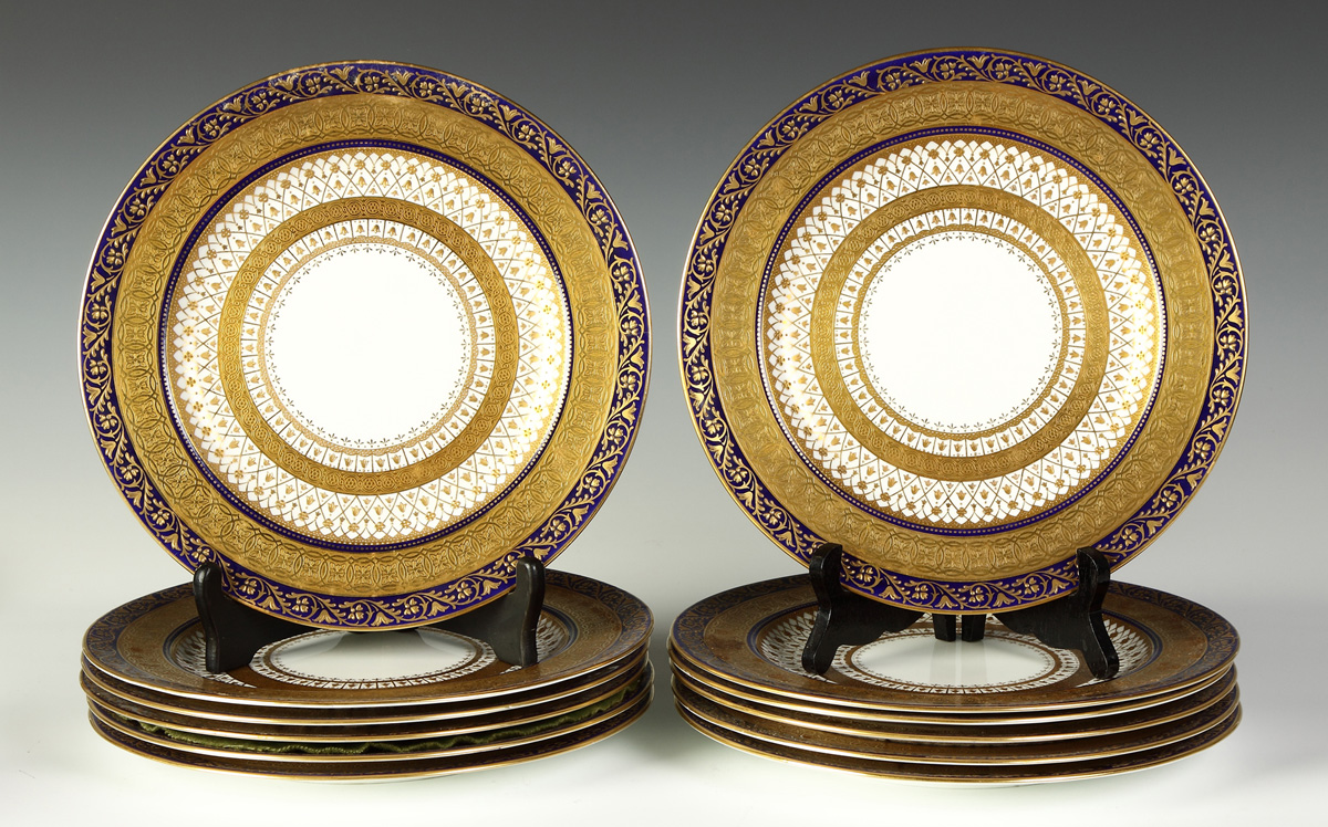 Set of 12 Wedgewood Porcelain