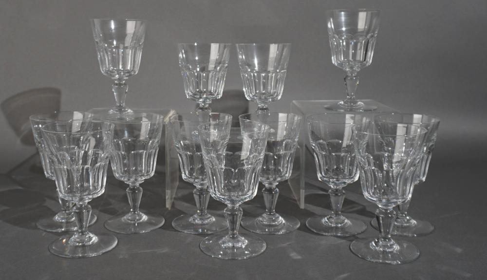 SET OF 13 BACCARAT 'GENOVA (CUT)'