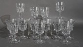 SET OF 13 BACCARAT 'GENOVA (CU