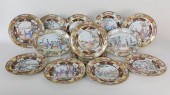 SET OF 13 CHINESE EXPORT ROCKE