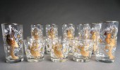 SET OF 13 MID-CENTURY MODERN L