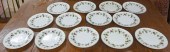 SET OF 13 ROYAL WORCESTER 'BAC
