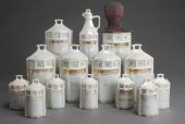 SET OF 14 PORCELAIN LUSTERWARE