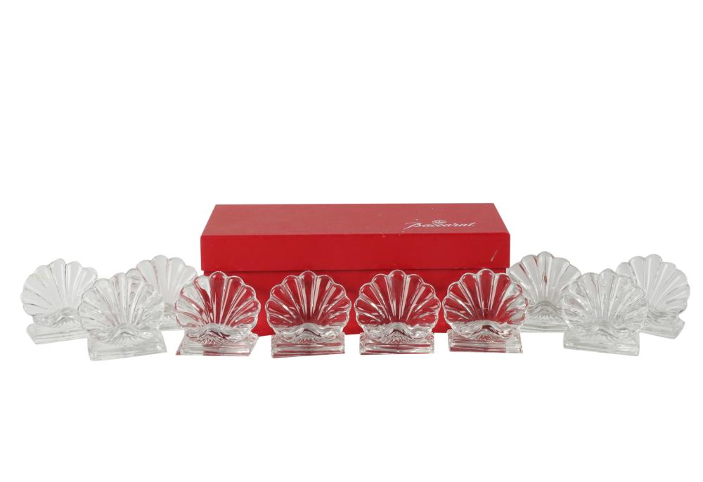 SET OF 15 BACCARAT CRYSTAL