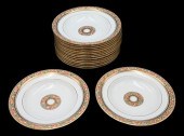 SET OF 16 CAULDRON PORCELAIN S