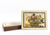 SET OF 16, PIMPERNEL HARD PLAC