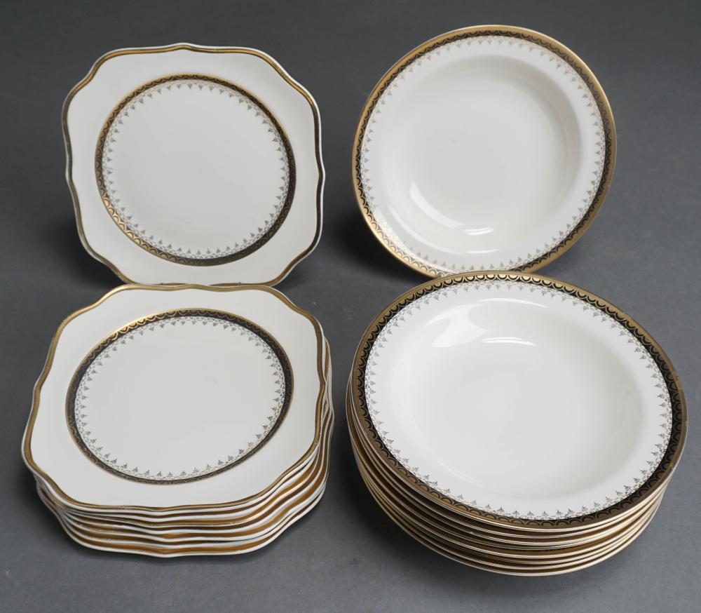 SET OF 17 HOMER LAUGHLIN 'NAUTILUS'