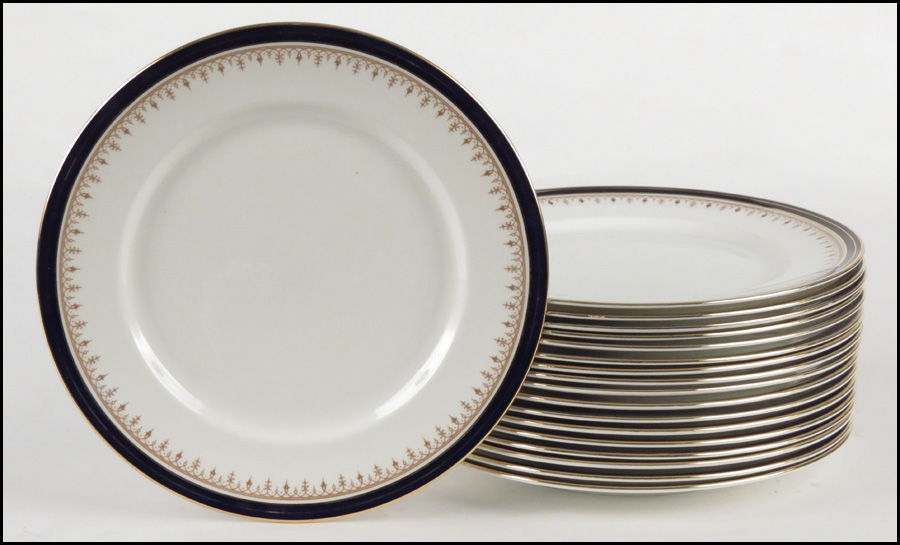 SET OF 18 AYNSLEY PORCELAIN