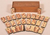 SET OF 19TH CENTURY BONE AND E