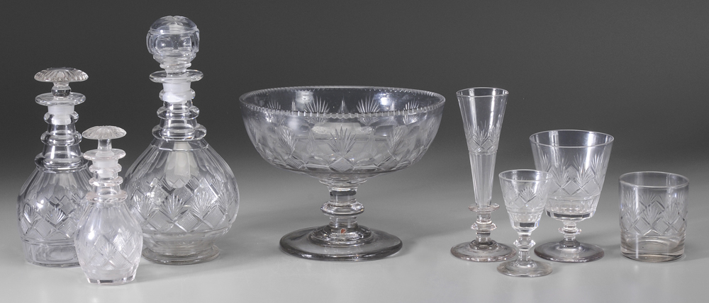 Set of 19th Century Cut Lead