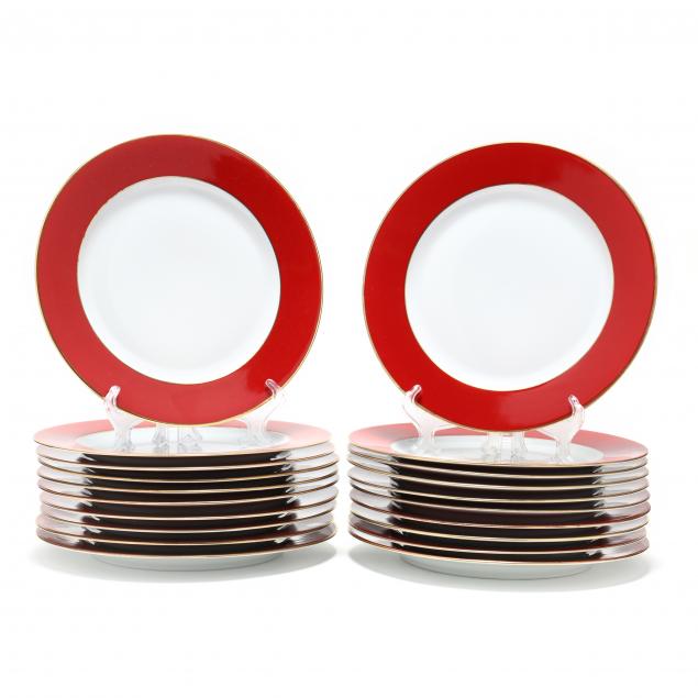 SET OF (20) BERNARDAUD LIMOGES 