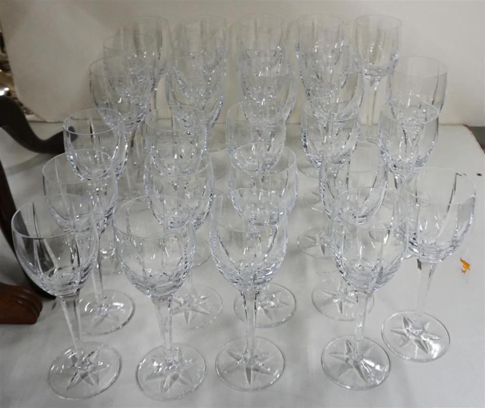 SET OF 28 MILLER ROGASKA CRYSTAL