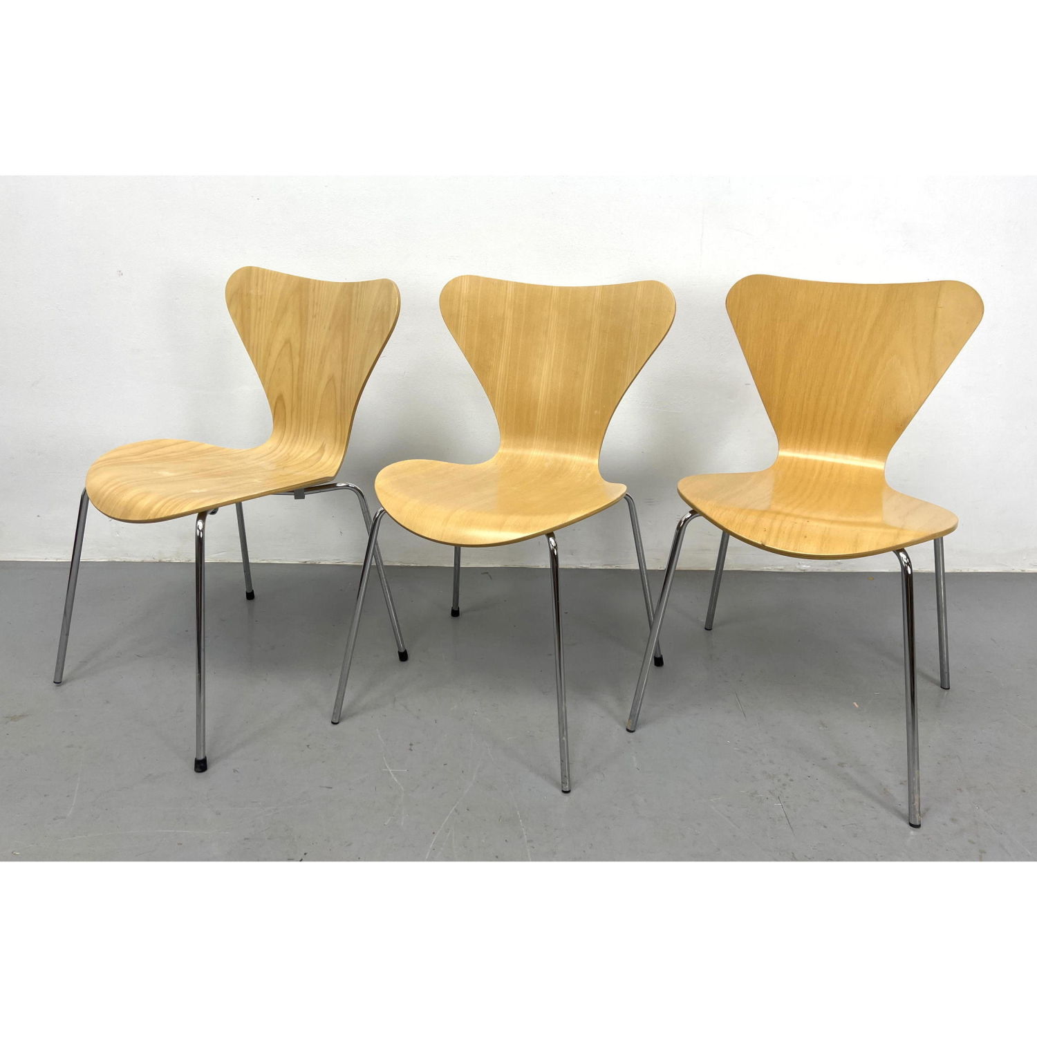 Set of 3 Arne Jacobsen Fritz Hansen