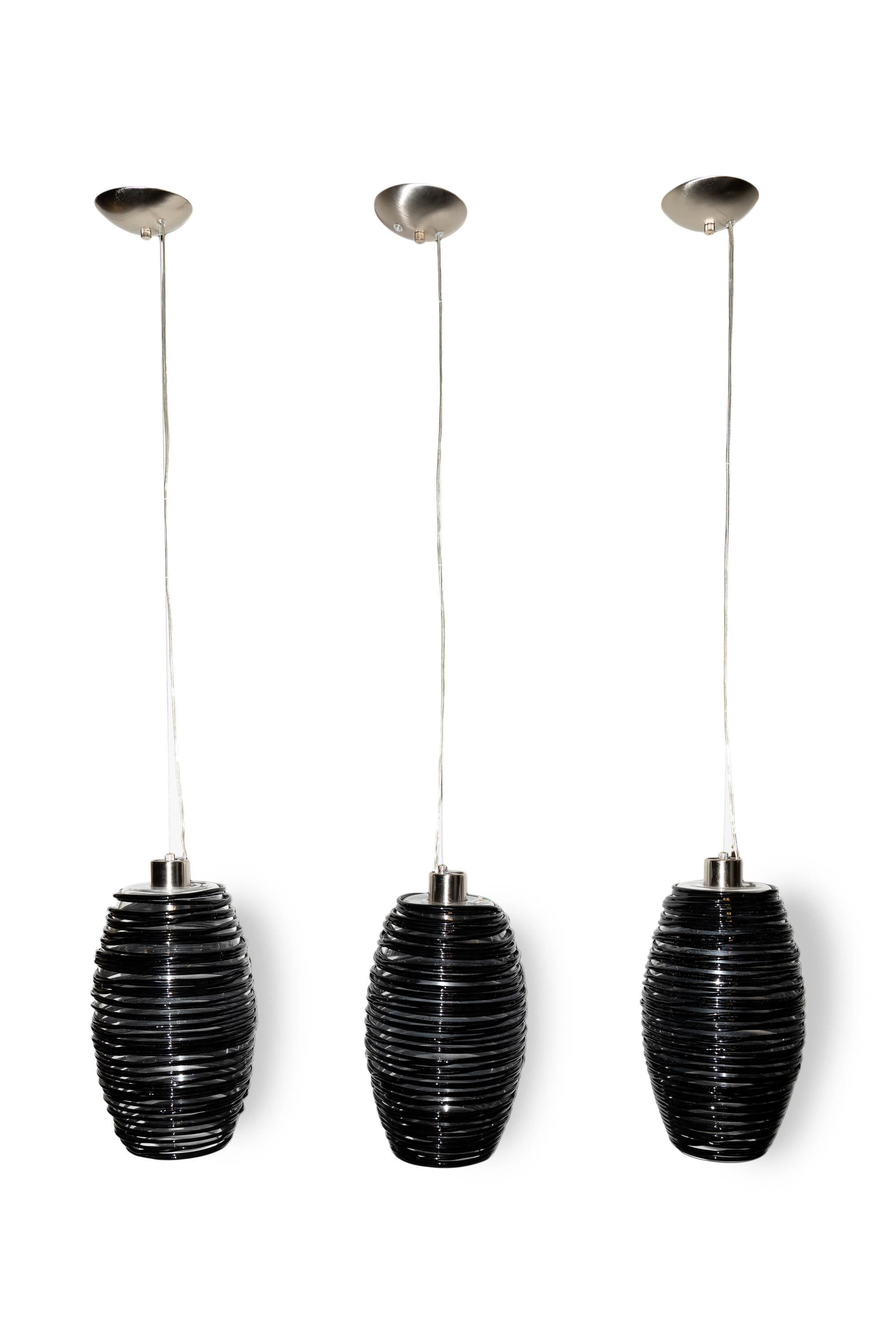 SET OF 3, VISTOSI "DAMASCO" PENDANT