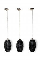 SET OF 3, VISTOSI "DAMASCO" PE