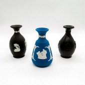 SET OF 3 WEDGWOOD JASPERWARE B