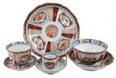 SET OF 33 IMARI PORCELAIN TABL