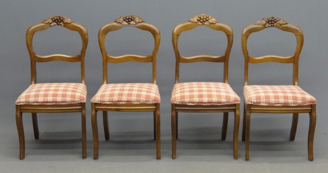 Set of 4 19th c. Victorian