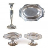 (SET OF 4) ART DECO REED & BAR