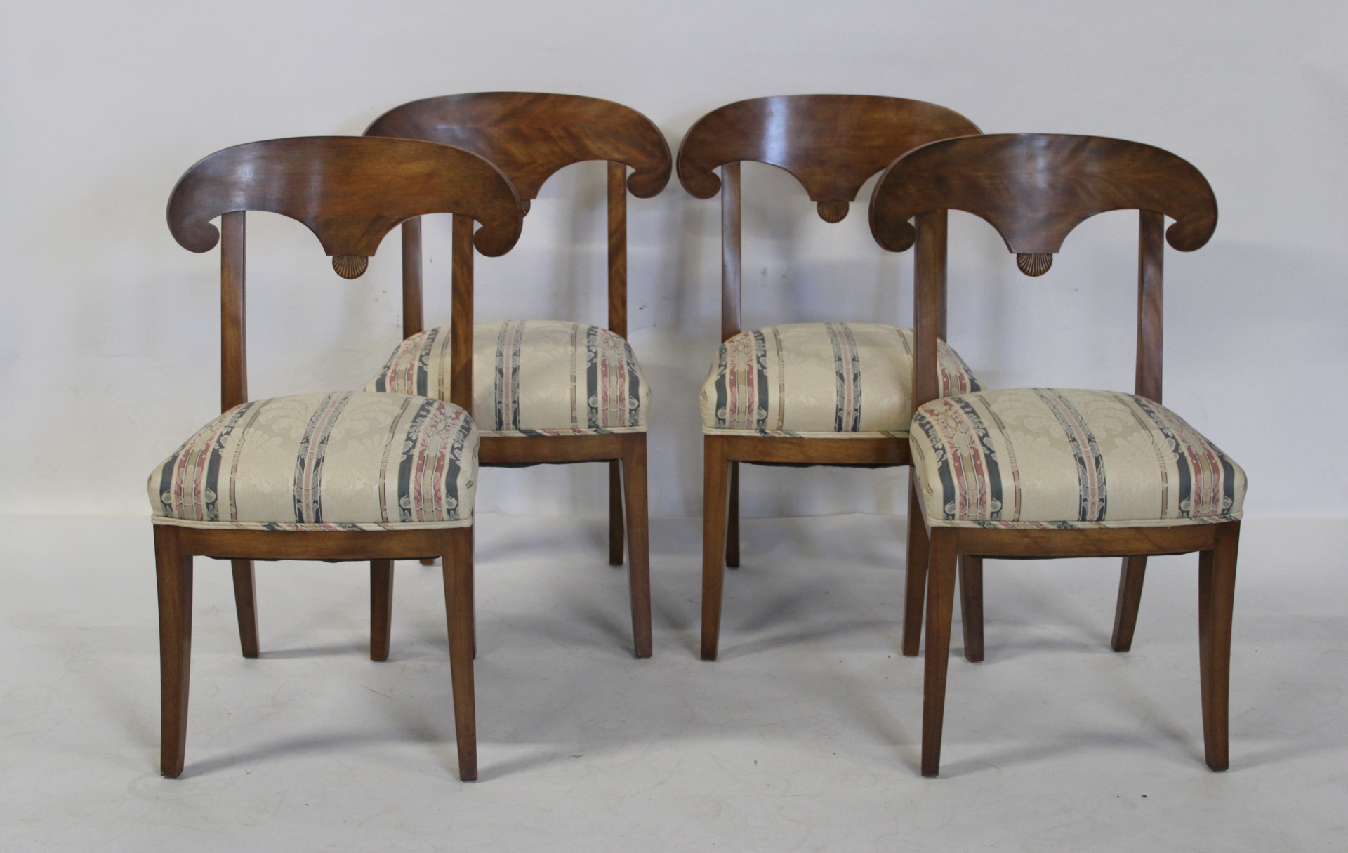 SET OF 4 BIEDERMEIER CHAIRS.