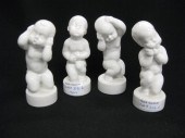 Set of 4 Bing & Grondahl Porce