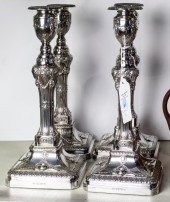 (SET OF 4) GEORGIAN STYLE SHEF