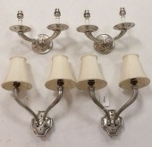SET OF 4 JULES LELEU STYLE 2-L