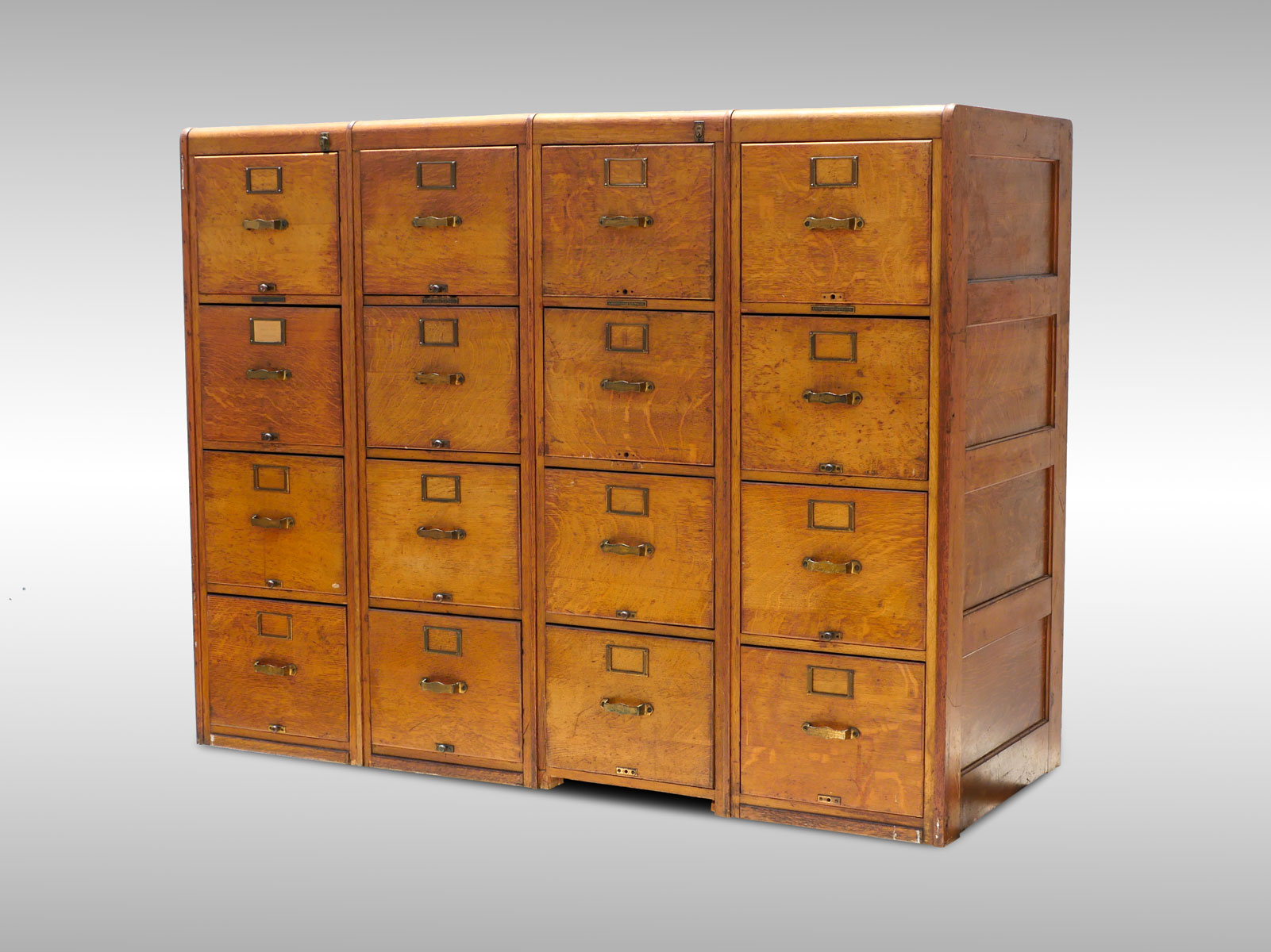 SET OF 4 LIBRARY BUREAU