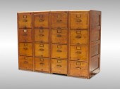 SET OF 4 LIBRARY BUREAU SOLEMA