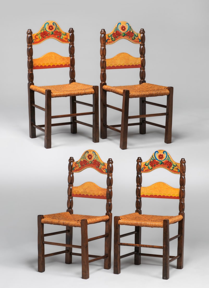 SET OF 4 MONTEREY FURNITURE CO -