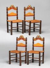 SET OF 4 MONTEREY FURNITURE CO