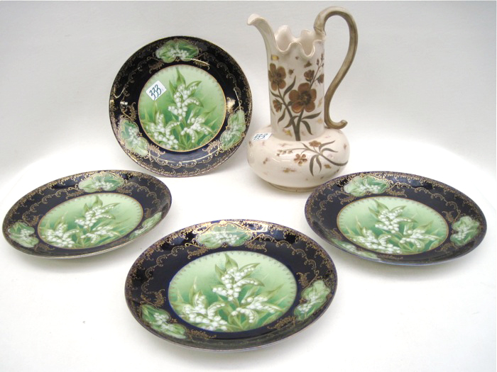 SET OF 4 ROSENTHAL PLATES & A