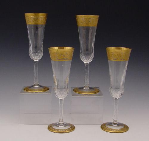 SET OF 4 ST. LOUIS GOLD GILT