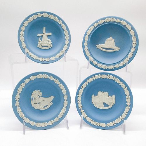 SET OF 4 WEDGWOOD PALE BLUE