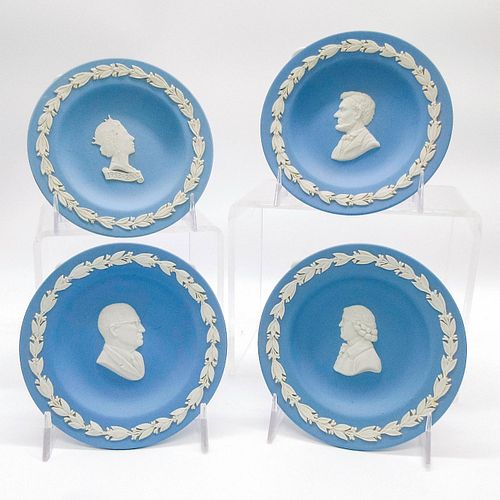 SET OF 4 WEDGWOOD PALE BLUE