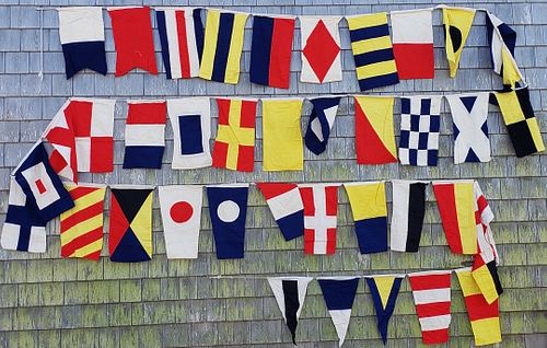SET OF 40 DECORATIVE NAUTICAL